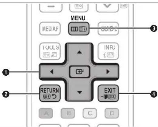 SAMSUNG LE32C535F1W - Using the remote control buttons - 1
