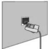 SAMSUNG UE40ES6535U - Nätverksanslutning - Kabel - 1