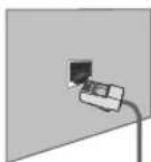 SAMSUNG UE40ES6535U - Netværksforbindelse - kabel - 3