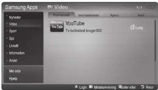 Samsung Apps Nyneder Video Sport Spl Livstill Information Andet Min side Hjelp Video From https://www.nyneder.com/ Most downloads Nyesta Name YouTube YouTube Tv-butikstest bruger002 Lodig Login Miniaturevisning Sorter eller Retur