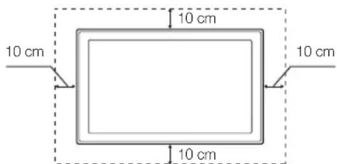 SAMSUNG UE32D6205TS - Sikring af installationspladsen - 2