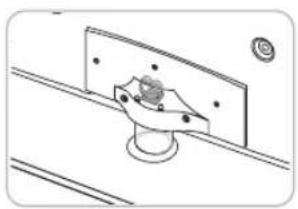 SAMSUNG UE32D6205TS - Montering af kabelholdersokkel - 1
