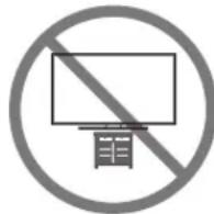 SAMSUNG UE28N4305AK - Safety Precaution: Securing the TV to the wall to prevent falling - 1