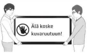 Älä koske kuvaruutuun!