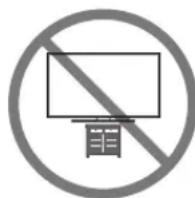 SAMSUNG UE24N4305AK - Sikkerhedsforanstaltninger: Sådan fastgør du tv'et til væggen, så det ikke falder ned - 1
