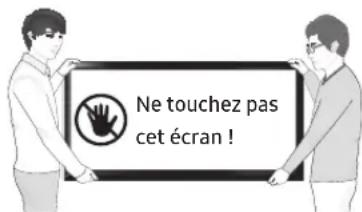 Ne touchez pas cet écran !