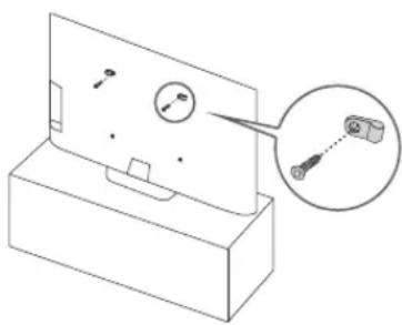SAMSUNG UE24N4305AK - Conseils pour éviter toute chute du téléviseur - 1