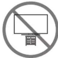 SAMSUNG UE24N4305AK - Precaução de segurança: Fixação do televisor à parede de modo a evitar quedas - 1
