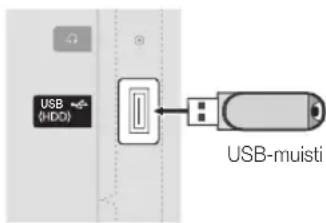 USB (HDD) USB-muisti