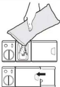 SAMSUNG DW-UG721W - Fylle oppvaskmiddeldispenseren - 3