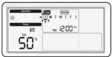 SAMSUNG AE160JNYDGH - Annullering af ugetimer - 2
