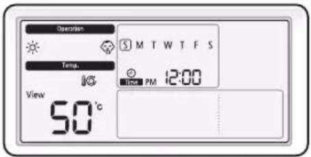 SAMSUNG AE160JNYDGH - Kontrollerer nuværende temperatur - 2