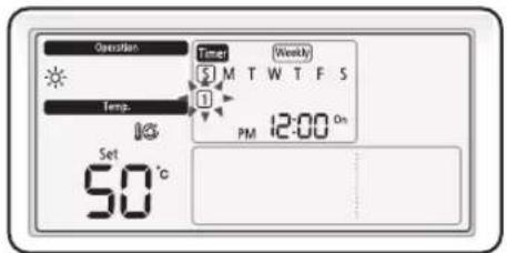 SAMSUNG AE160JNYDGH - Annullering af ugetimer - 4