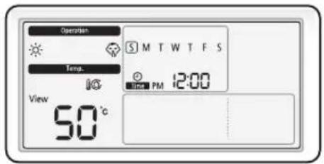 SAMSUNG AE090JNYDGH - Kontrollerer nuværende temperatur - 2