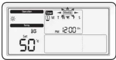 SAMSUNG AE090JNYDGH - Annullering af ugetimer - 1