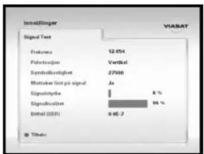 SAMSUNG ViasatHD DSB-H670N - Signaltest - 1