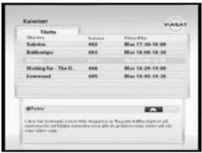 SAMSUNG ViasatHD DSB-H670N - Kalenteri - 1
