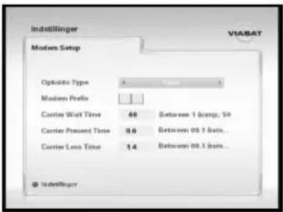 Indellinger ViABAT Modem Setup Opkable Type Modern Prefix Carrier Wall Time 40 Between 1 busg, 50 Carrier Present Time 9.6 Between 00.1 bus... Carrier Less Time 1.4 Between 00.1 bus... © Indellinger