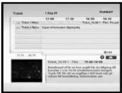 SAMSUNG ViasatHD DSB-H670N - Kanalliste for Ticket - 1