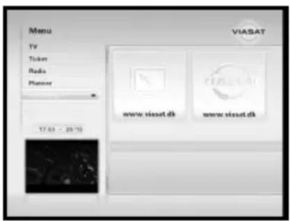 Menu TV Ticket Radio Planner 17:03 - 28:10 VIASAT www.viasat.dk www.viasat.dk