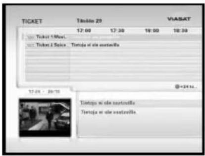 TICKET 17:00 17:30 18:00 18:30 VIR TICKET 1/Movl. VIR TICKET & Splice. Tintaja at alle ouentaville. Tintaja si alle ouentaville. Tintaja at alle ouentaville.