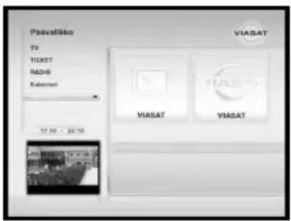 Pisvalliko TV TICKET RADIO Kolorati VIASAT VIASAT VIASAT VIASAT 17:06 - 24:39