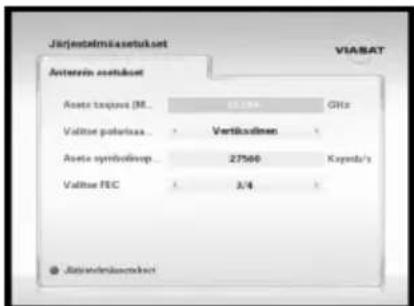 Järjestelmäsetukset ANTERIN RETIKOST Fund name (M) 10.75% Fund name (M) Vertikodinen Fund name (M) 27500 Kupada's Fund name (M) 3/4 © Järjestelmäsetukset
