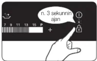 n. 3 sekunnin ajan