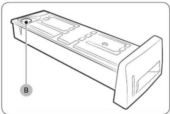 SAMSUNG DV9EK6000CW - Laitteeseen tiivistyneen veden poistaminen - 3