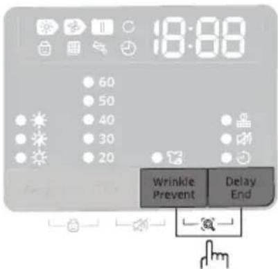 18:00 60 50 40 30 20 Wrinkle Prevent Delay End