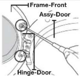 Frame-Front Assy-Door Hinge-Door