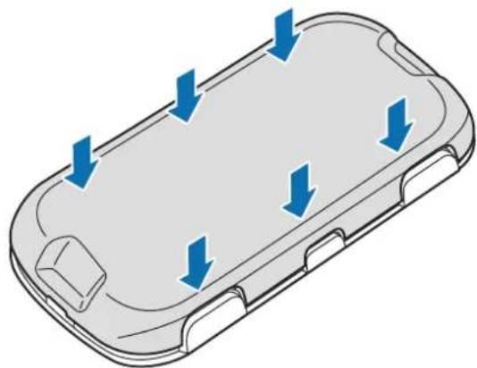 SAMSUNG EI-YP322 - De batterijen plaatsen - 5