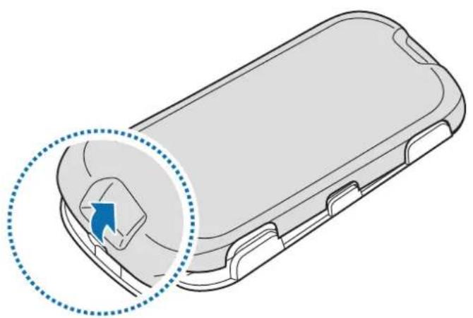 SAMSUNG EI-YP322 - Az elemek behelyezése - 2