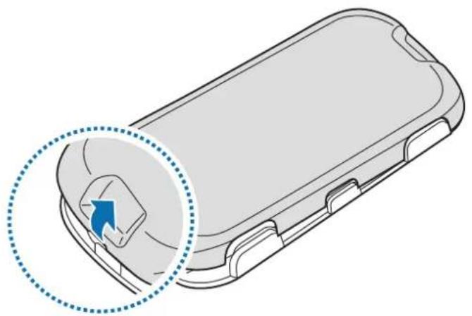 SAMSUNG EI-YP322 - Поставяне на батериите - 2
