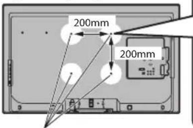 PANASONIC Viera TX-L32E30E - Vægbeslag - 1