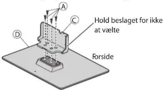 Hold beslaget for ikke at vælte Forside