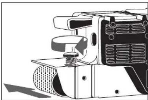 AEG HBSE 100 - Udskiftning af slibebånd - 3