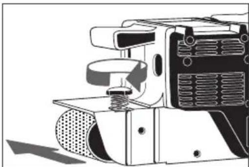 AEG HBSE 100 - Changing the belt - 3