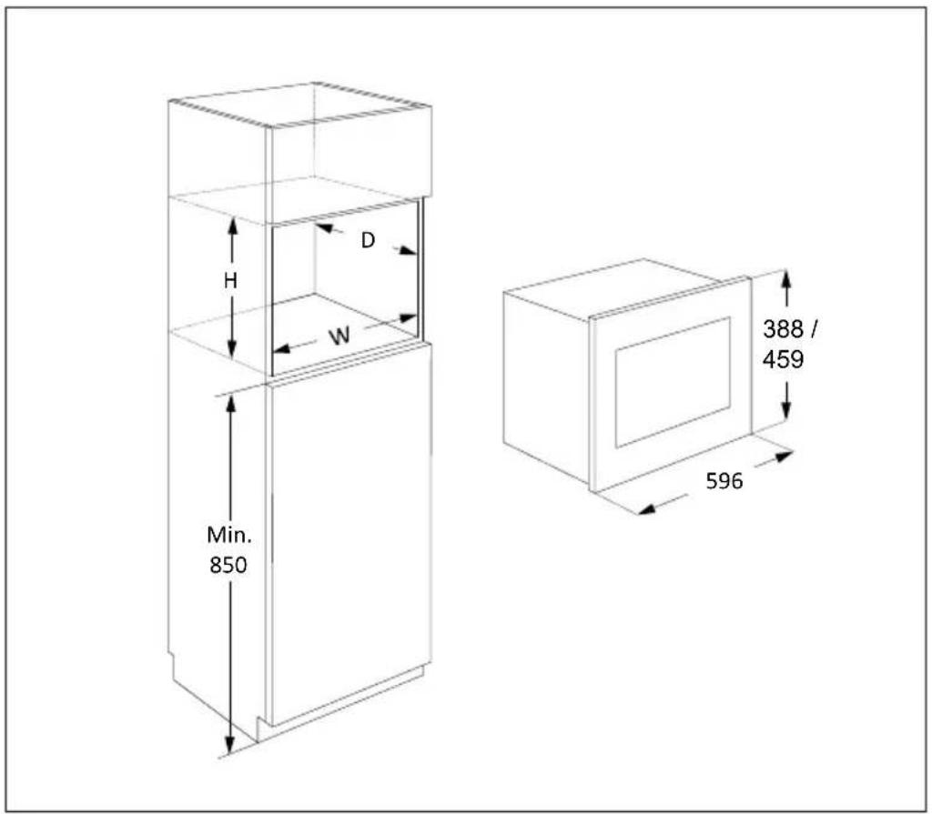 AEG MBE2658SEW - INSTALLERING - 1