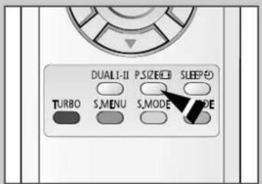 DUALI-II P.SIZE Sleep TURBO S.MENU S.MODE MODE