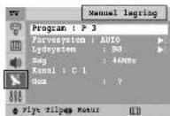 SAMSUNG CW-29M064N - Kanal - Manuel lagring - 1