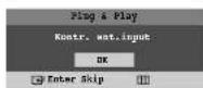 SAMSUNG CW-29M064N - Indstillinger - Plug & Play - 2