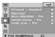 SAMSUNG CW21Z413N - Lyd - Tilstand / Equalizer / Auto-lydstyrke / Pseudo-stereo / Turbo plus - 1