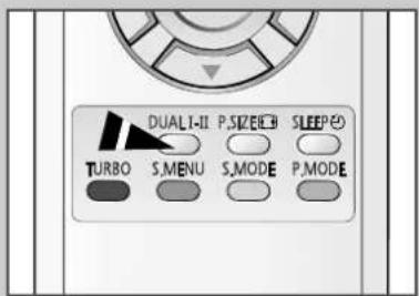 DUALI-II P.SIZEEER SLEEPEO TURBO S.MENU S.MODE P.MODE