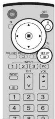 PANASONIC TH-42PWD8ES - Setup-menu for indgangssignaler - 4
