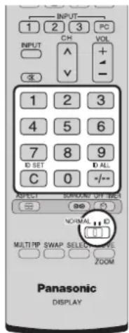 PANASONIC TH-42PWD8ES - Bemærk: - 1