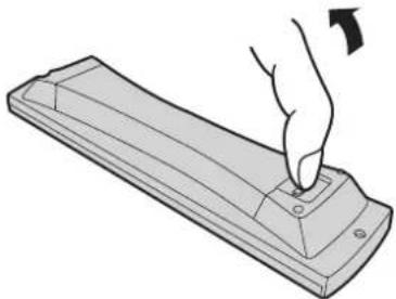 PANASONIC TH-42PWD8ES - Kræver to R6 batterier. - 1