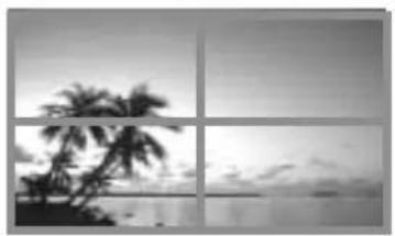 PANASONIC TH-42PW6EX - Opsætning til multi-skærmdisplay - 1