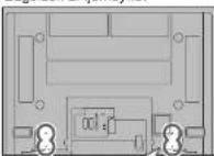 PANASONIC Viera TH-42PV7F - Forsigtig - 1