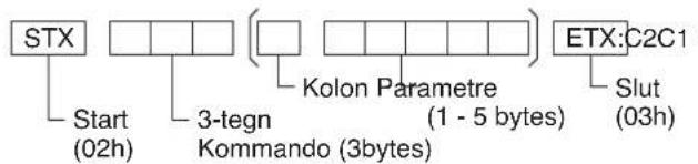 PANASONIC TH-42PWD7EKJ - Basisformat for kontroldata - 1